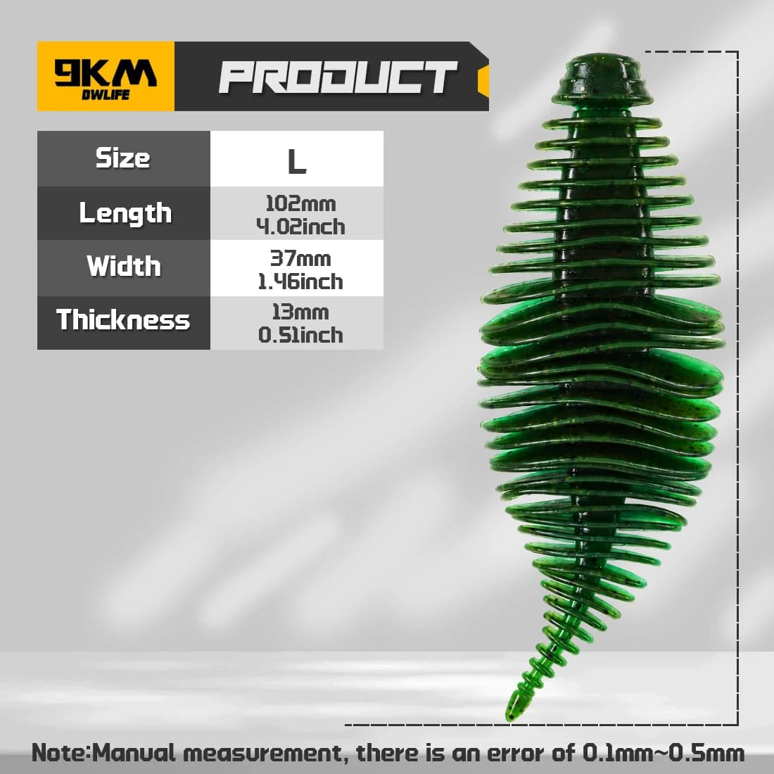 Силиконовые приманки Swimbaits с жабрами Bellows Gill PVC (10 шт.)